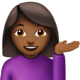 Person Tipping Hand: Medium-Dark Skin Tone, the previous design