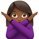 Person Gesturing NO: Medium-Dark Skin Tone, the previous design