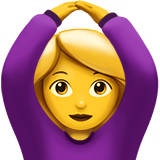 Person Gesturing OK, the previous design