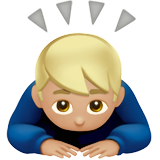 Person Bowing: Medium-Light Skin Tone, the previous design