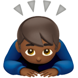 Person Bowing: Medium-Dark Skin Tone, the previous design