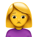 Person Frowning, the previous design