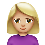Person Pouting: Medium-Light Skin Tone, the previous design