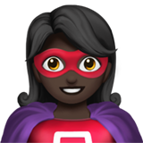 Superhero: Dark Skin Tone, the previous design
