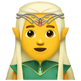 Elf as drawn by Apple in iOS 13.1