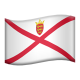 Flag: Jersey as drawn by Apple in iOS 13.2