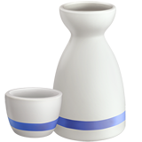Sake as drawn by Apple in iOS 13.2