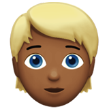 Person: Medium-Dark Skin Tone, Blond Hair, the design in this release