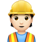 Construction Worker: Light Skin Tone, the design in this release