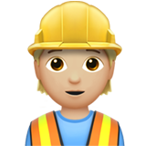 Construction Worker: Medium-Light Skin Tone, the design in this release
