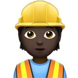 Construction Worker: Dark Skin Tone, the design in this release
