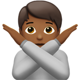 Person Gesturing NO: Medium-Dark Skin Tone, the design in this release