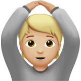 Person Gesturing OK: Medium-Light Skin Tone, the design in this release