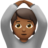 Person Gesturing OK: Medium-Dark Skin Tone, the design in this release