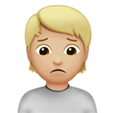 Person Frowning: Medium-Light Skin Tone, the design in this release