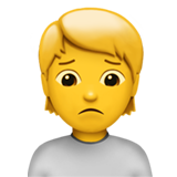 Person Frowning, the design in this release