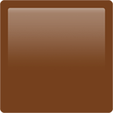 Brown Square as drawn by Apple in iOS 13.2