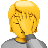 Person Facepalming, the design in this release