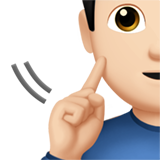 Deaf Man: Light Skin Tone, the design in this release