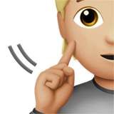 Deaf Person: Medium-Light Skin Tone, the design in this release