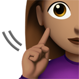 Deaf Woman: Medium Skin Tone, the design in this release