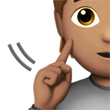 Deaf Person: Medium Skin Tone, the design in this release