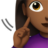 Deaf Woman: Medium-Dark Skin Tone, the design in this release