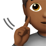 Deaf Person: Medium-Dark Skin Tone, the design in this release