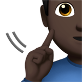 Deaf Man: Dark Skin Tone, the design in this release