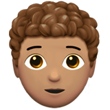 Person: Medium Skin Tone, Curly Hair, the design in this release