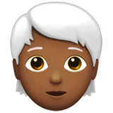 Person: Medium-Dark Skin Tone, White Hair, the design in this release