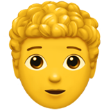 Person: Curly Hair, the design in this release
