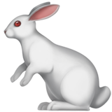 Rabbit as drawn by Apple in iOS 13.3
