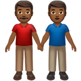 Men Holding Hands: Medium-Dark Skin Tone, the previous design
