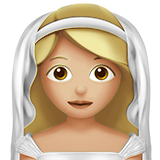Person with Veil: Medium-Light Skin Tone, the previous design