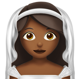 Person with Veil: Medium-Dark Skin Tone, the previous design