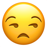Unamused Face as drawn by Apple in iOS 13.3