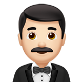 Person in Tuxedo: Light Skin Tone, the previous design