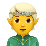 Elf as drawn by Apple in iOS 13.3