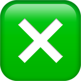 Cross Mark Button as drawn by Apple in iOS 13.3