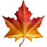 Maple Leaf as drawn by Apple in iOS 14.2