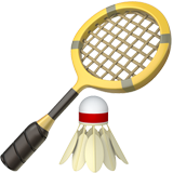 Badminton as drawn by Apple in iOS 14.2