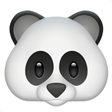 Panda as drawn by Apple in iOS 14.2