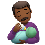 Man Feeding Baby: Medium-Dark Skin Tone, the design in this release