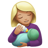 Woman Feeding Baby: Medium-Light Skin Tone, the design in this release