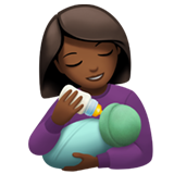 Woman Feeding Baby: Medium-Dark Skin Tone, the design in this release