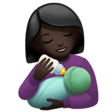 Woman Feeding Baby: Dark Skin Tone, the design in this release