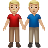 Men Holding Hands: Medium-Light Skin Tone, the previous design