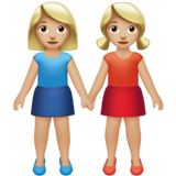 Women Holding Hands: Medium-Light Skin Tone, the previous design