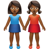 Women Holding Hands: Medium-Dark Skin Tone, the previous design